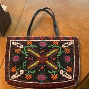 Christiana beaded tote bag